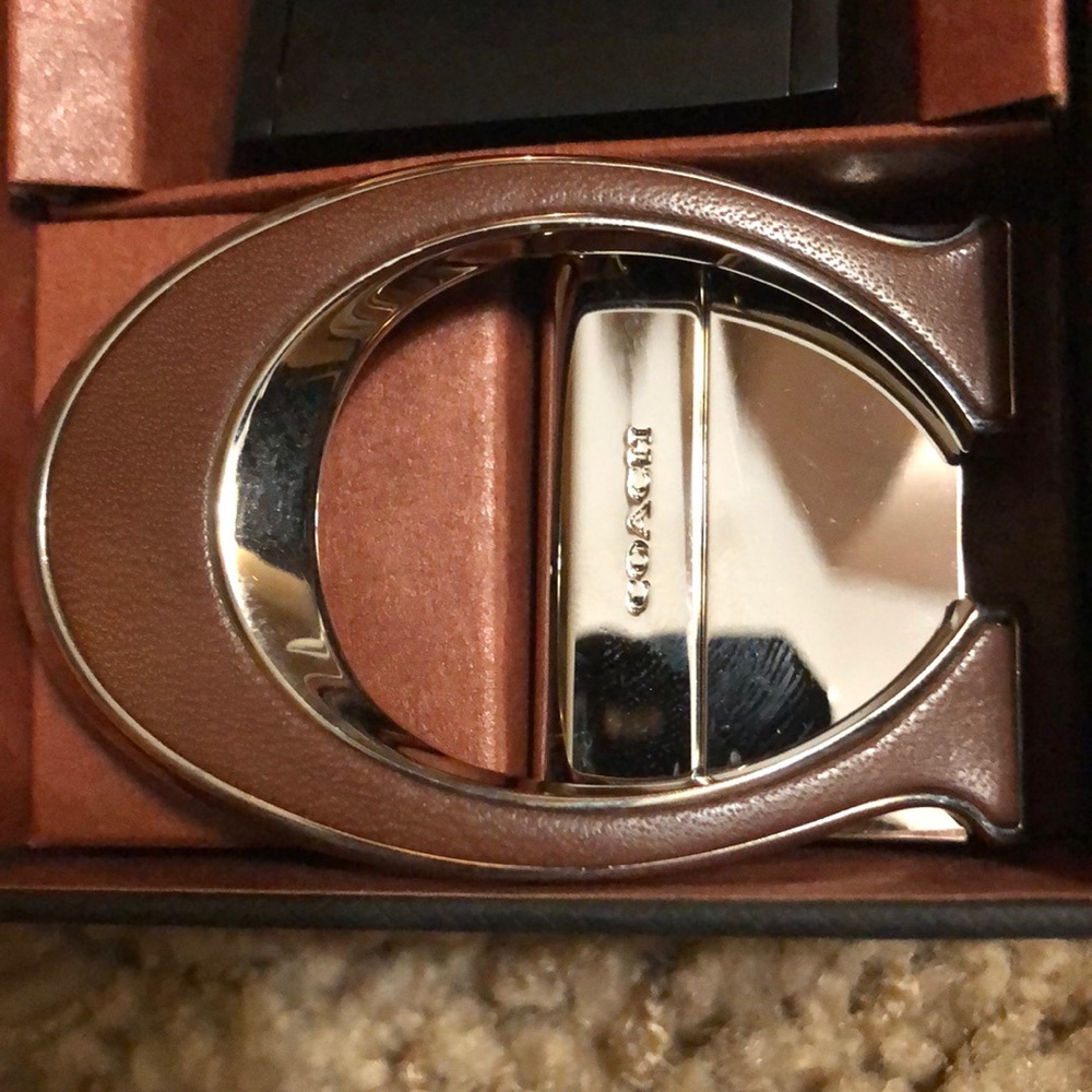 Coach 38MM Cut To Size Mens Belt - Picture 2 of 6